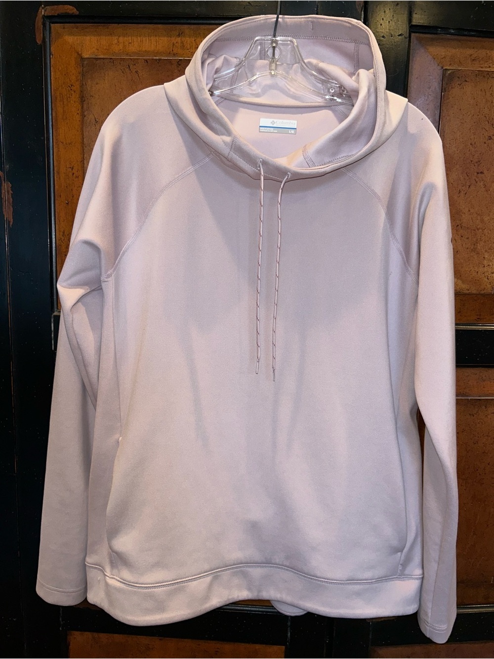 Columbia Women's Pale Pink Funnel Neck Pullover